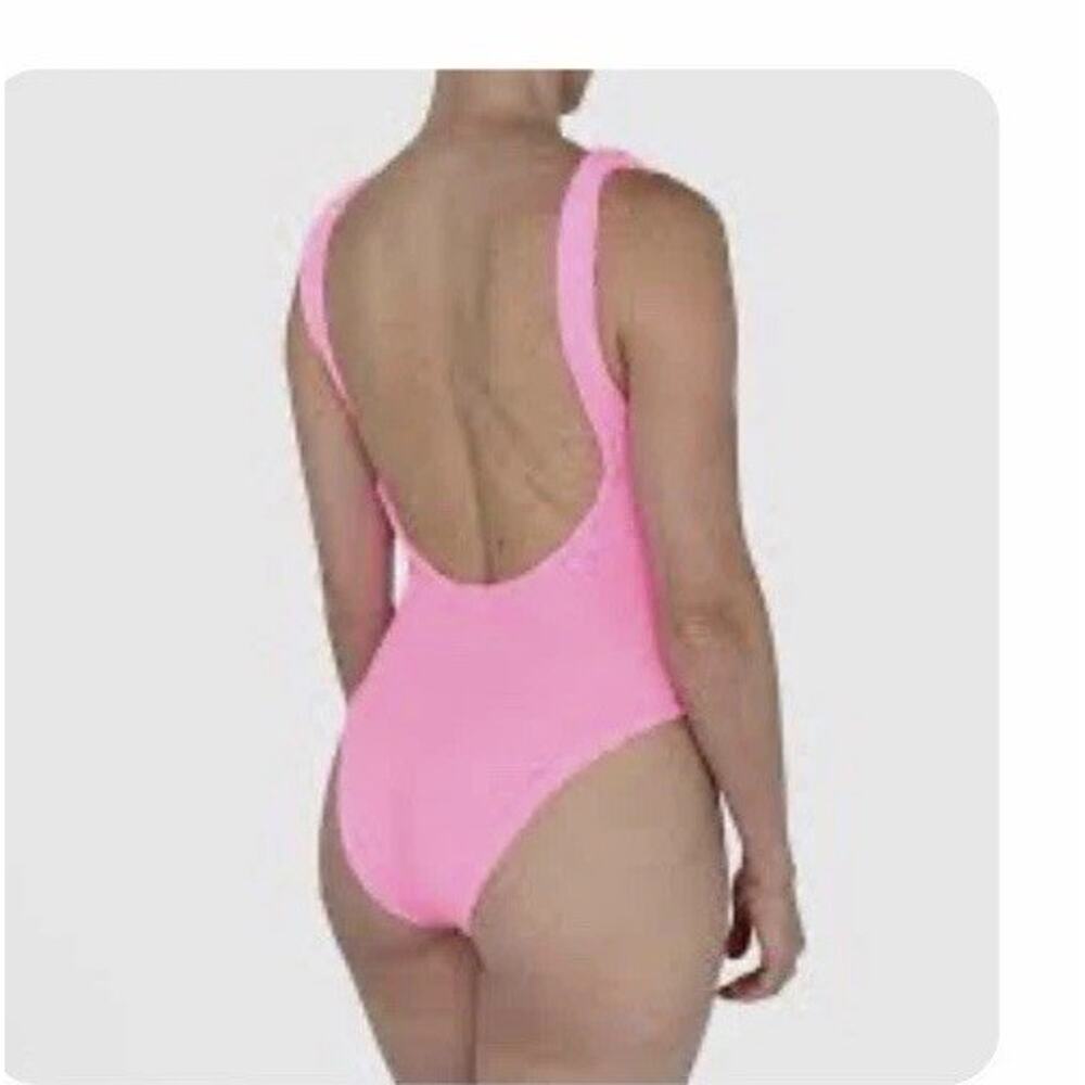Maris & Sol London Crinkle Swimsuit Pink